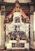 VASARI, Giorgio Monument to Michelangelo ar oil on canvas